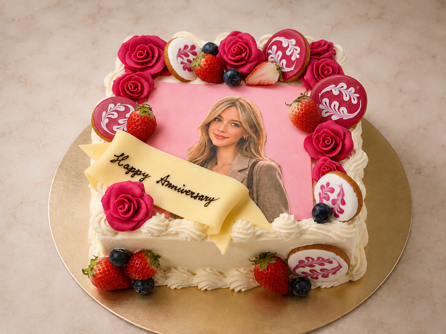 Photo  Rose ケーキ　FOR YOU
