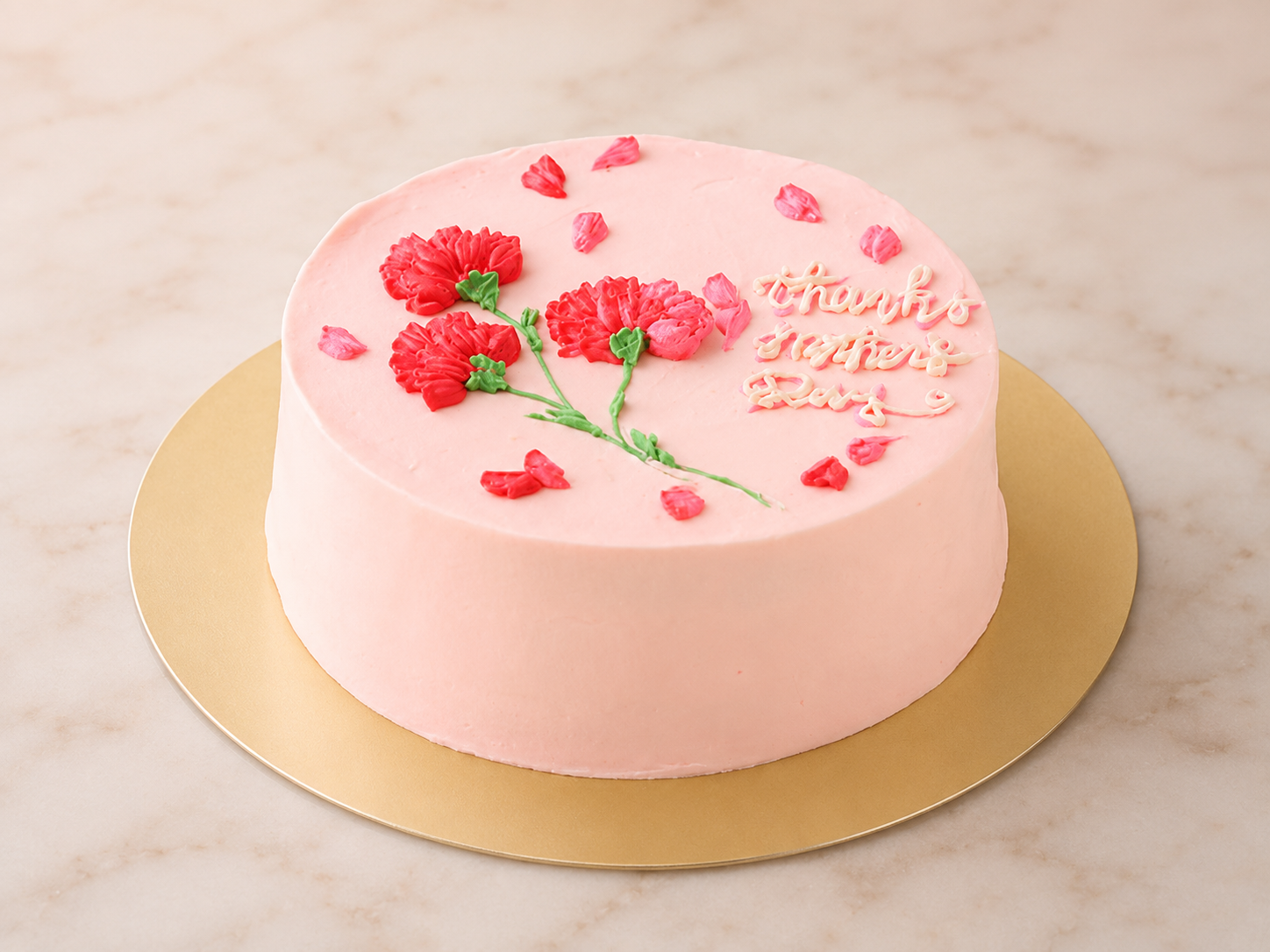 カーネーションのフラワーデコレーション　FOR YOU