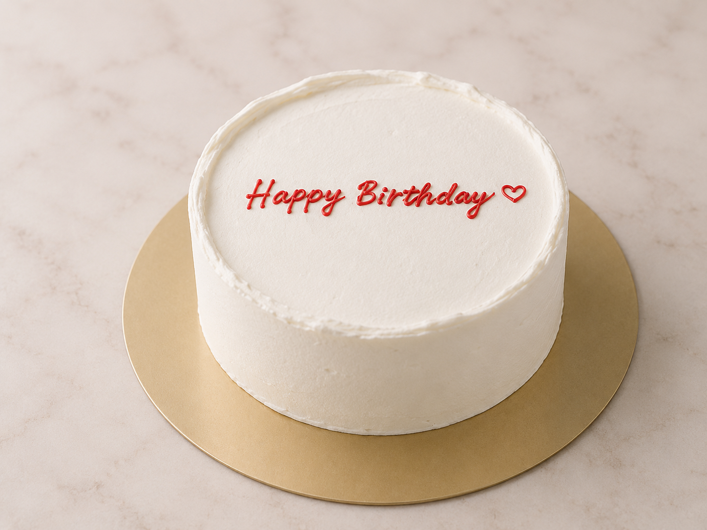 センイル風レタリングケーキ　FOR YOU